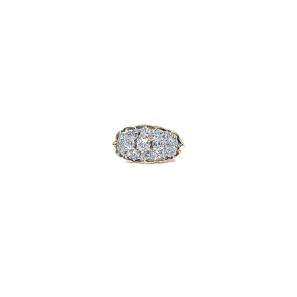 14 KARAT YELLOW GOLD DIAMOND RING WITH 2.00 CARATS 950-02378